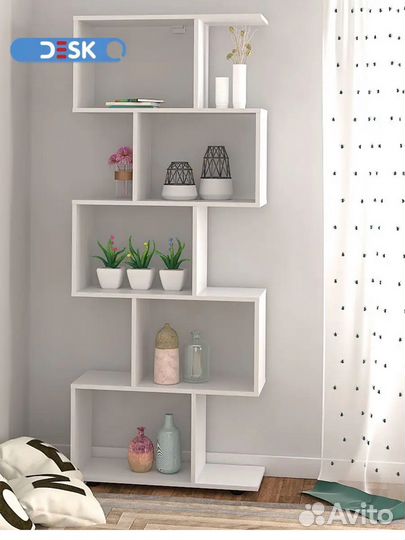 Стеллаж напольный с полками