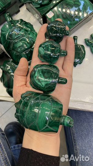 Фигурки малахит