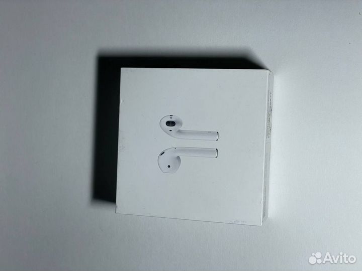 Наушники airpods 2-го поколения оригинал