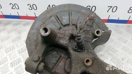 Ступица задняя левая skoda superb 2 (XML24LZ01)