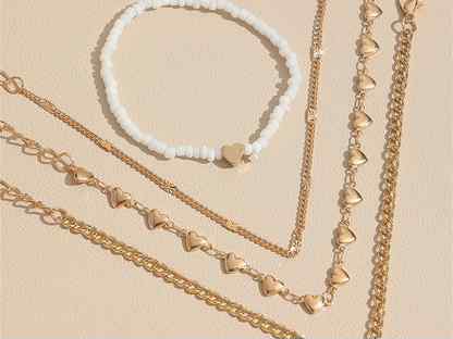 Браслеты на ногу набор с доставкой, Белорецк