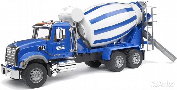 Bruder 02814 Грузовик Mack бетономешалка