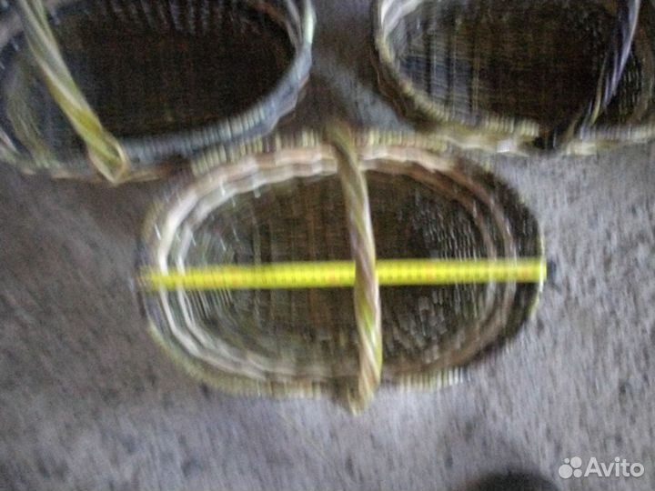 Корзина плетеная для грибов