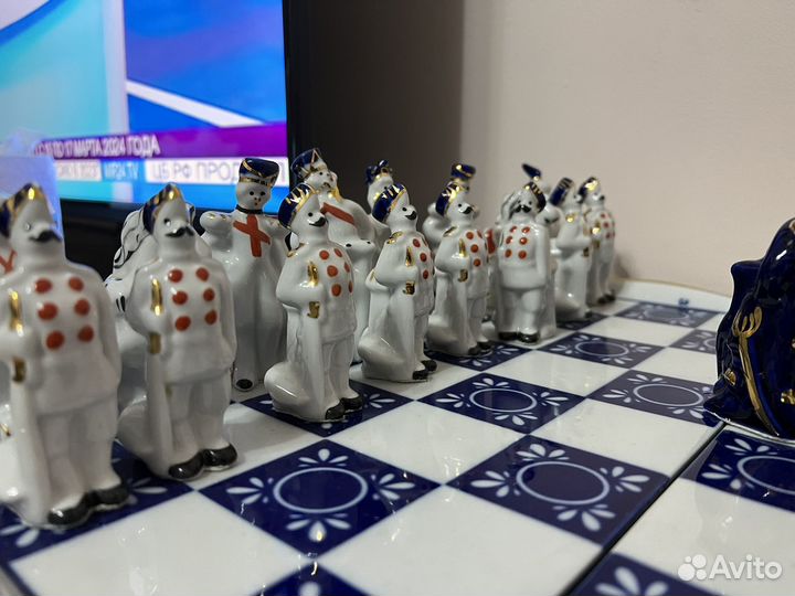 Шахматы фарфоровые
