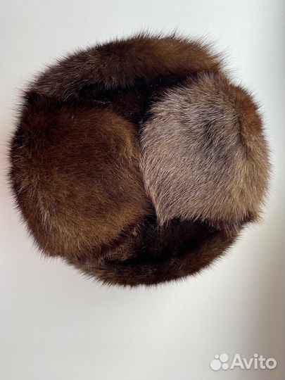 Норковая шапка мужская