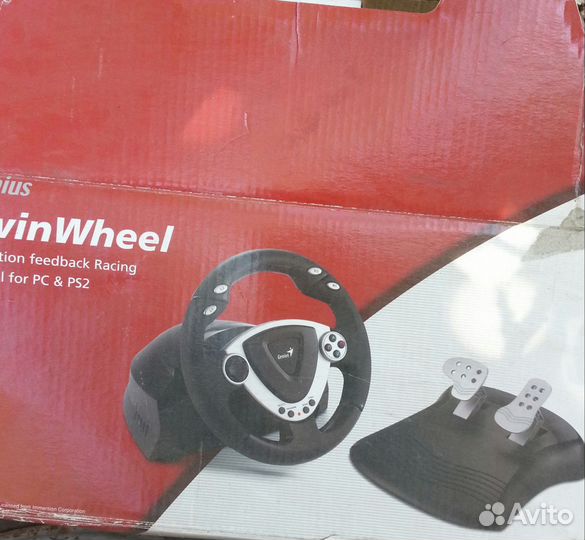 Продам руль с педалями. Вибро отдача