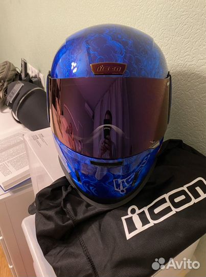 Шлем для мотоцикла женский новый
