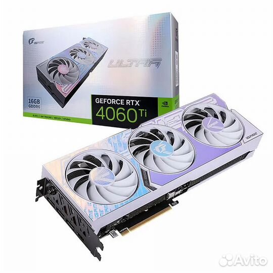 Видеокарта nvidia RTX 4060 TI 16GB Colorful