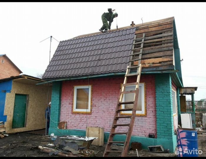 Кровельные работы ремонт крыш