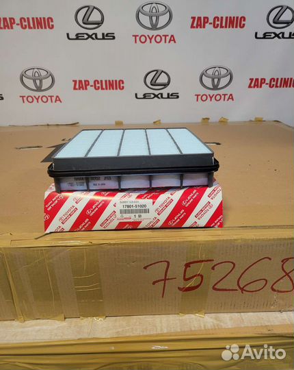 Фильтр воздушный land cruiser(200) 4.5D