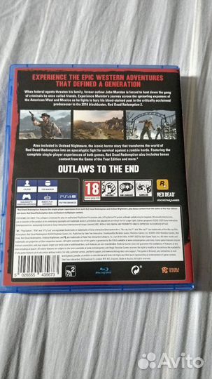 Игра для PS4 Red Dead Redemption
