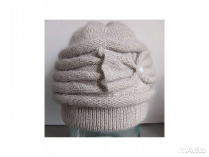 Шапка зимняя (шерсть/ангора) новая