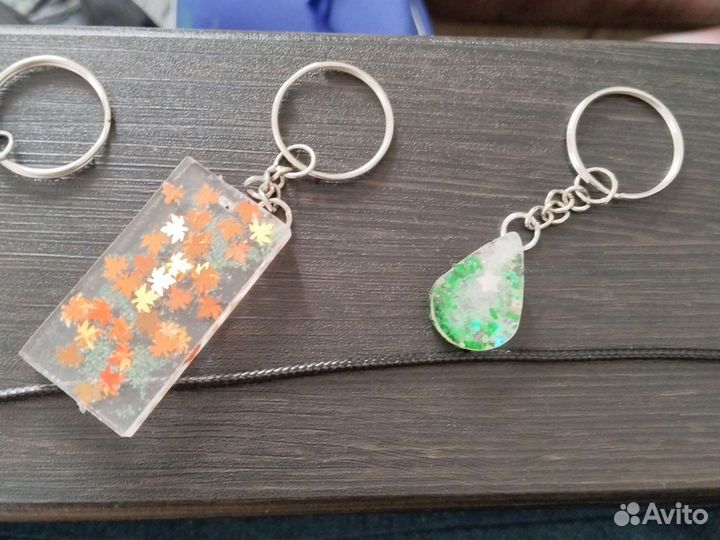 Брелок из эпоксидной смолы