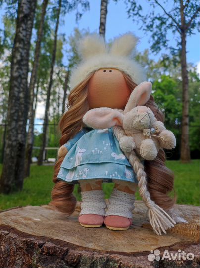 Интерьерная кукла ручной работы