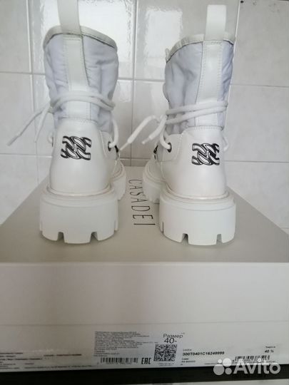 Ботинки- сапоги женские Casadei (Италия) 40 1/2