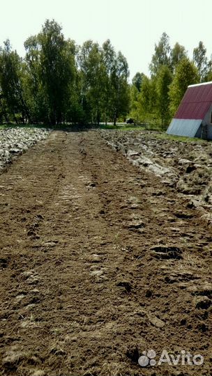 Обработка и вспашка плугом,дисковка, рыхление почв