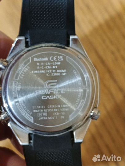 Мужские наручные часы casio edifice ecb 10