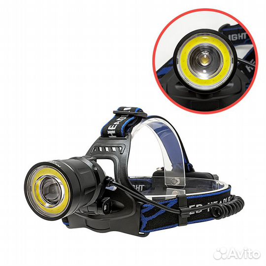 Налобный аккумуляторный фонарь YYC-907-T6