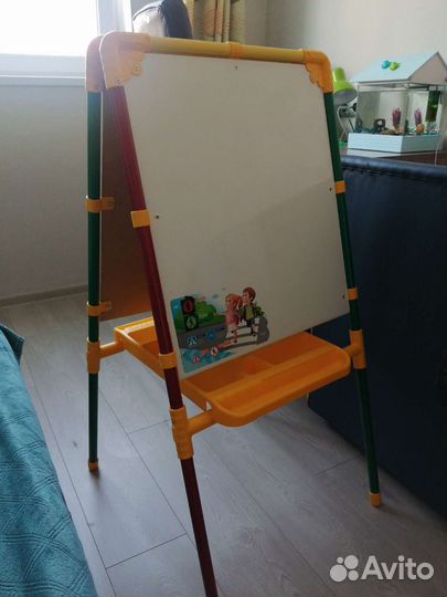 Мольберт детский двухсторонний