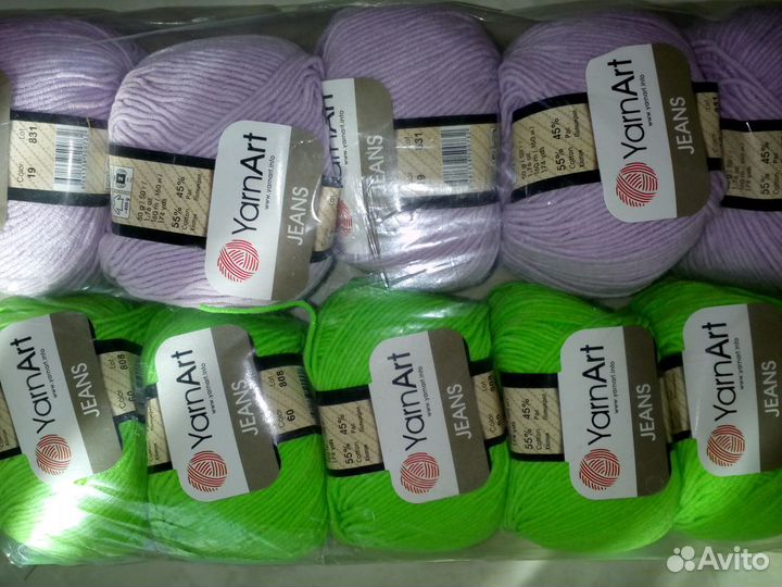 Пряжа Jeans (Джинс)