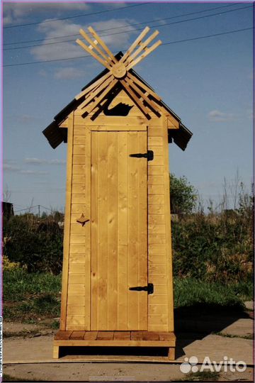 Уличный туалет домик с установкой хмб 223