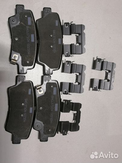 Колодки тормозные задние Hyundai I30 2017