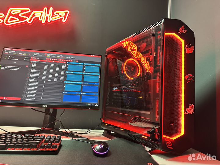 Мощный игровой пк (Полный комплект)