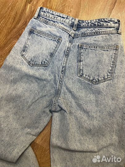 Джинсы высокая талия 34