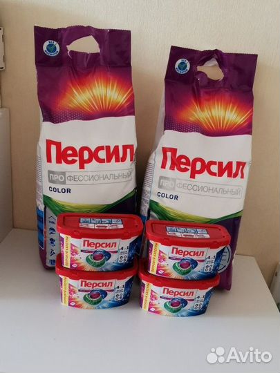 Стиральный порошок и капсулы Persil 10 кг