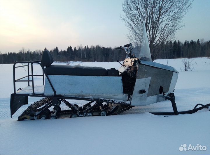 Самодельный снегоход