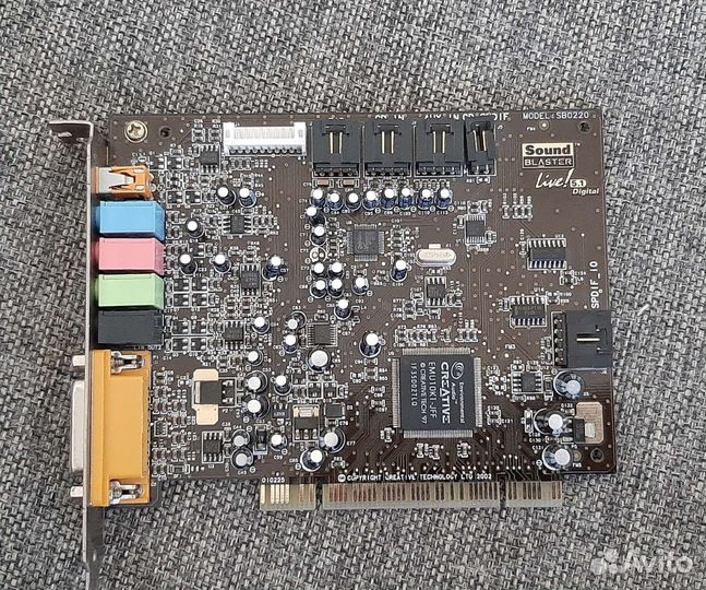 Звуковая карта. Creative Sound Blaster Live 5.1