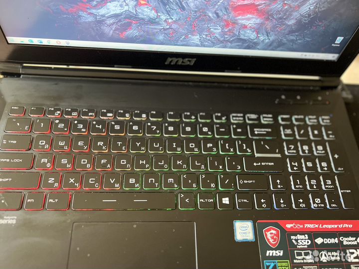 Игровой ноутбук msi leopard pro