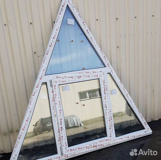 Окна пвх разных форм (трапеция, треугольник и др)