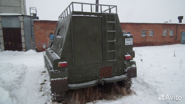 Гусеничный транспортер газ-71