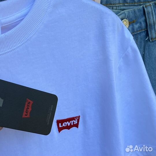 Летний компект футболка + шорты Levis