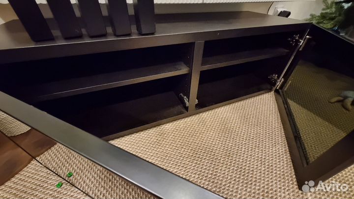 Тумба под тв IKEA черная