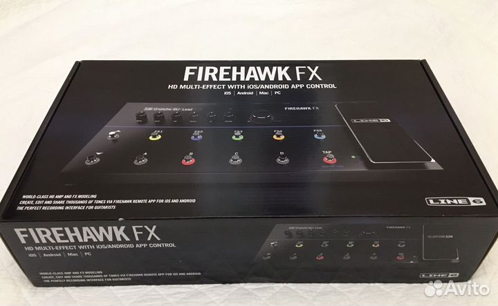 Новый Line 6 Firehawk FX Гитарный процессор