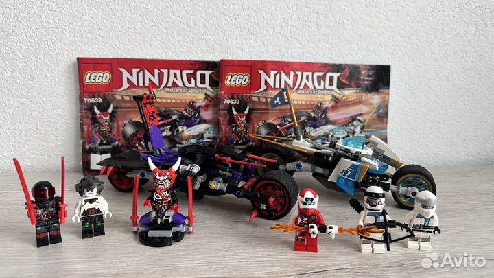 Lego Ninjago 70639 Уличная погоня, 308 дет