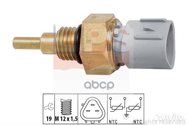 Датчик t охлажд.жидкости 1830368 EPS