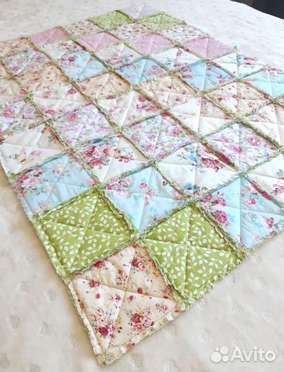 Лоскутное одеяло для девочки 