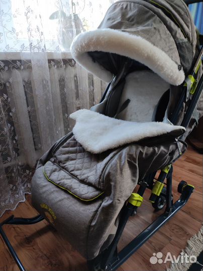 Санки коляска ника 7 3