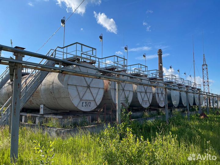 Емкости металлические бу с обвязкой