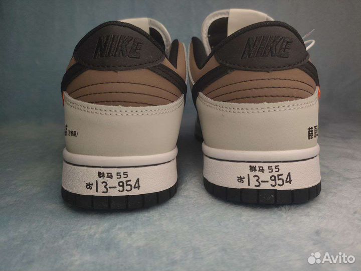 Кроссовки Nike Dunk Low Initial D/Toyota AE86