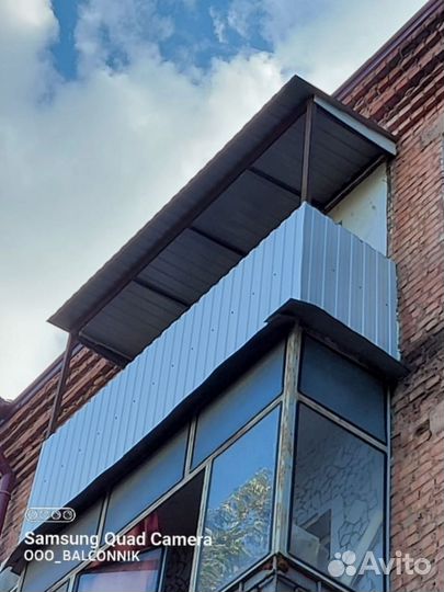 Остекление балконов и лоджий под ключ