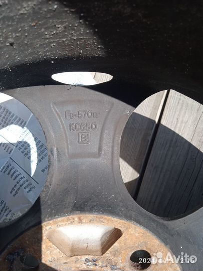 Диски литые r15 4 110