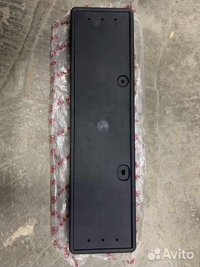 Площадка номерного знака kia sorento