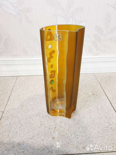 Ваза стеклянная новая