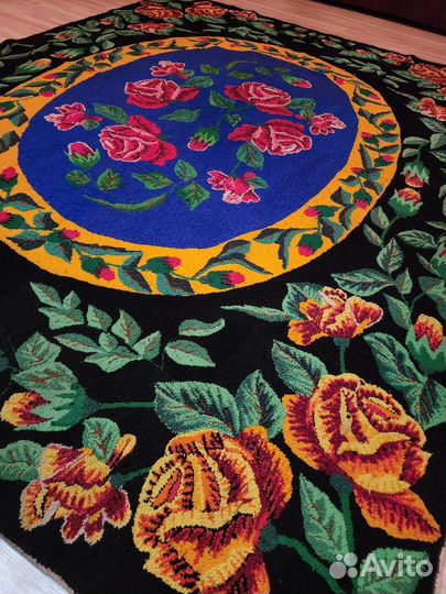 Ковёр, Винтаж,шерсть 100