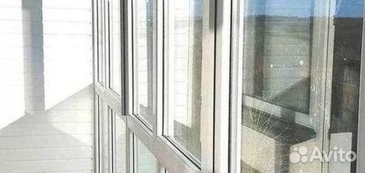 Остекление окон и балконов пвх