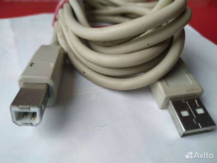Кабель от принтера usb.интерфейсный